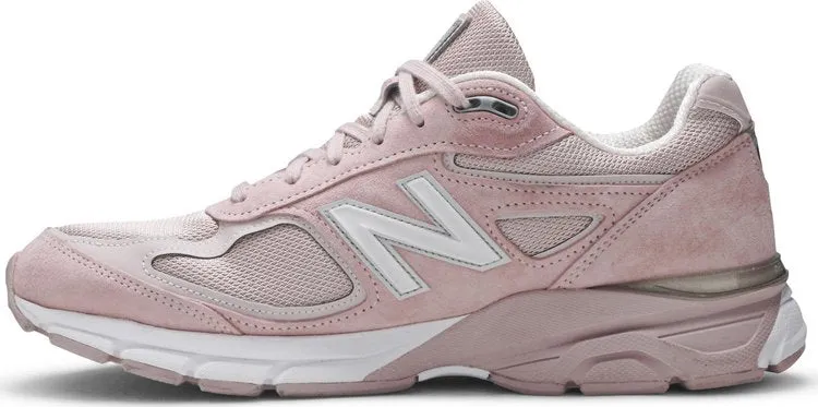 Limited Edition New Balance 990v4 Made In USA 'Pink Ribbon' Sneakers, Pink