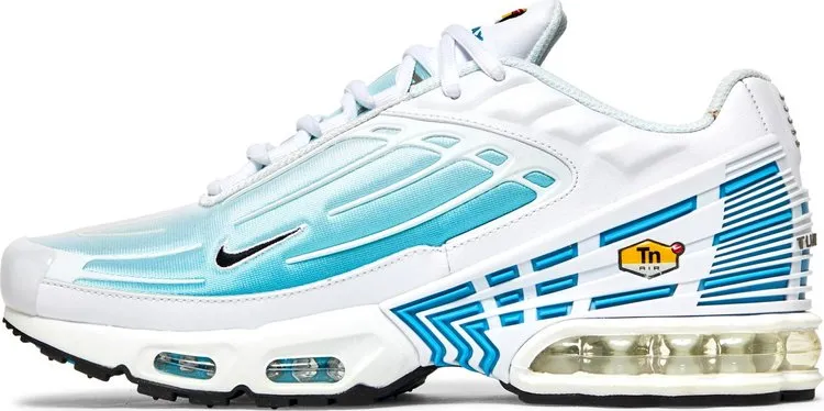 Limited edition Nike Air Max Plus 3 'White Aquamarine' sneakers, white