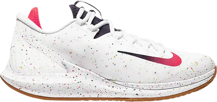 Limited Edition Nike Court Air Zoom Zero 'Splatter Paint' White