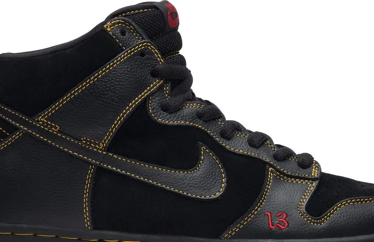 Limited Edition Nike Dunk High Pro SB 'Unlucky' Black