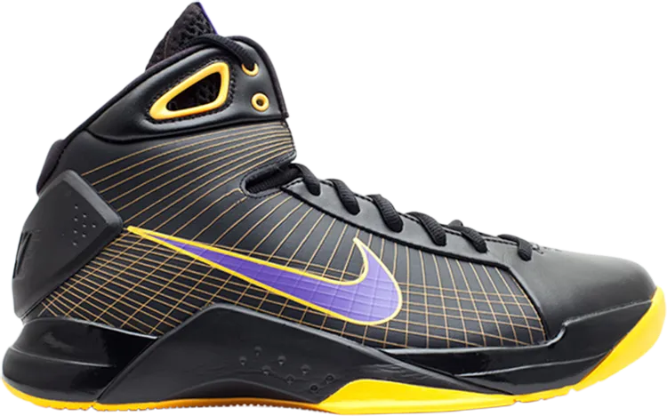 Limited Edition Nike Hyperdunk Supreme 'Lakers Away' Black