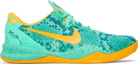 Limited Edition Nike Kobe 8 'Green Glow' Sneakers, Green