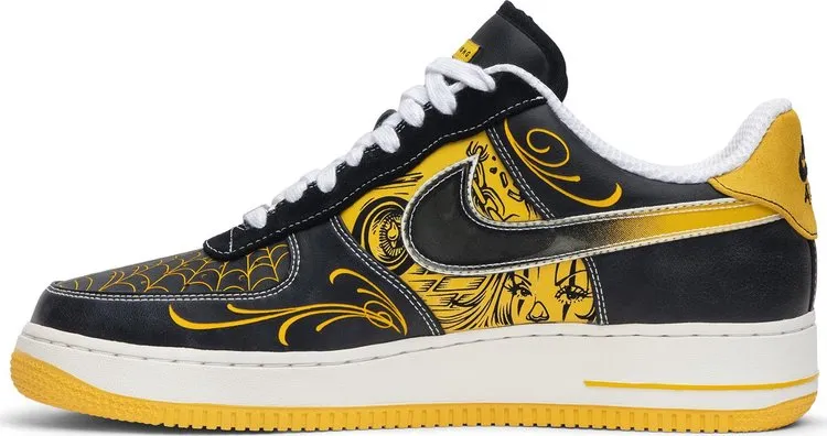 Limited edition Nike Livestrong x Air Force 1 Low Supreme TZ LAF 'Mr. Cartoon', yellow