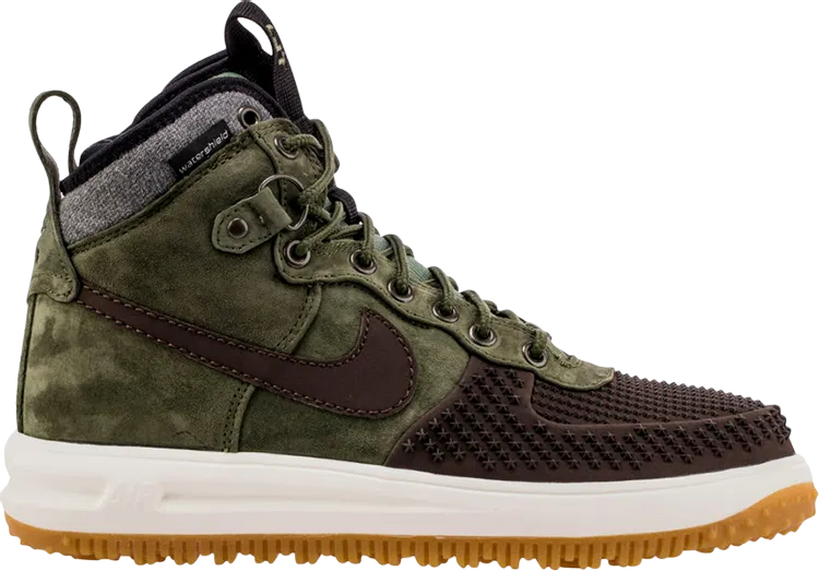 Limited Edition Nike Lunar Force 1 Duckboot 'Baroque Brown' Green