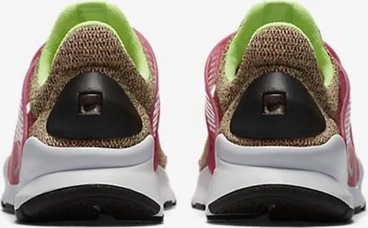 Limited Edition Nike Wmns Sock Dart SE 'Ghost Green Hot Punch', Green