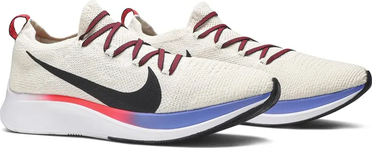 Limited edition Nike Zoom Fly Flyknit 'Light Cream' sneakers, cream