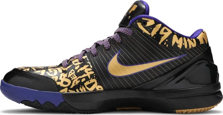 Limited Edition Nike Zoom Kobe 4 POP 'Finals' Black