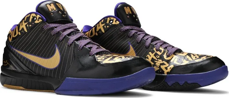 Limited Edition Nike Zoom Kobe 4 POP 'Finals' Black