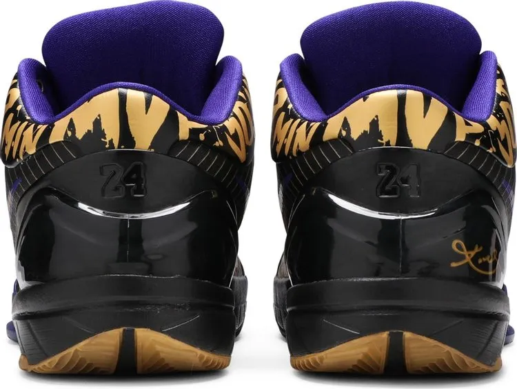 Limited Edition Nike Zoom Kobe 4 POP 'Finals' Black