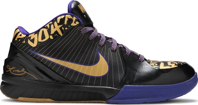 Limited Edition Nike Zoom Kobe 4 POP 'Finals' Black