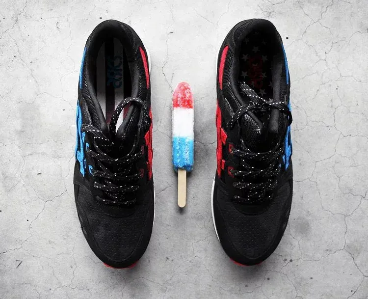 Limited edition villa x wale x gel lyte 3 'bottle rocket' Asics sneakers, black