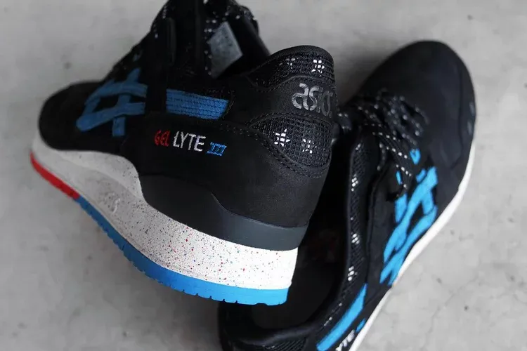 Limited edition villa x wale x gel lyte 3 'bottle rocket' Asics sneakers, black