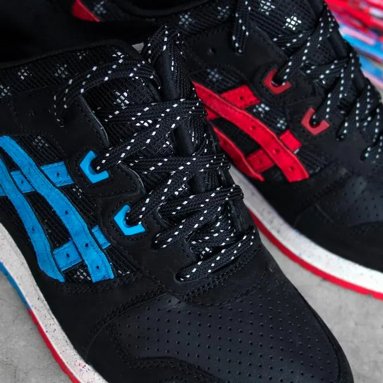 Limited edition villa x wale x gel lyte 3 'bottle rocket' Asics sneakers, black