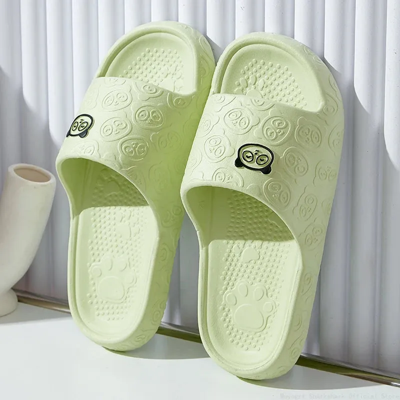 Men Cloud Slippers Thick Sole Sandals Summer Beach Slides Couple Anti-Slip Home Slipper - MSL50271