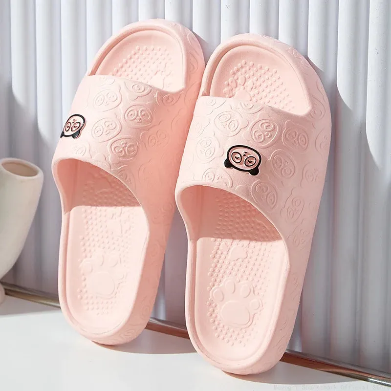 Men Cloud Slippers Thick Sole Sandals Summer Beach Slides Couple Anti-Slip Home Slipper - MSL50271