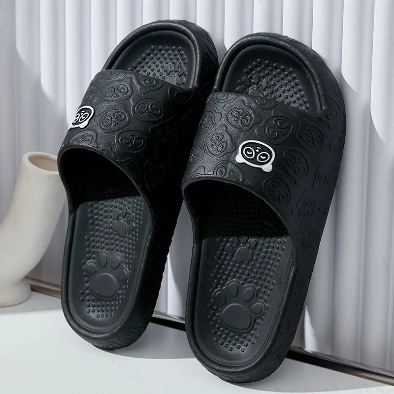 Men Cloud Slippers Thick Sole Sandals Summer Beach Slides Couple Anti-Slip Home Slipper - MSL50271