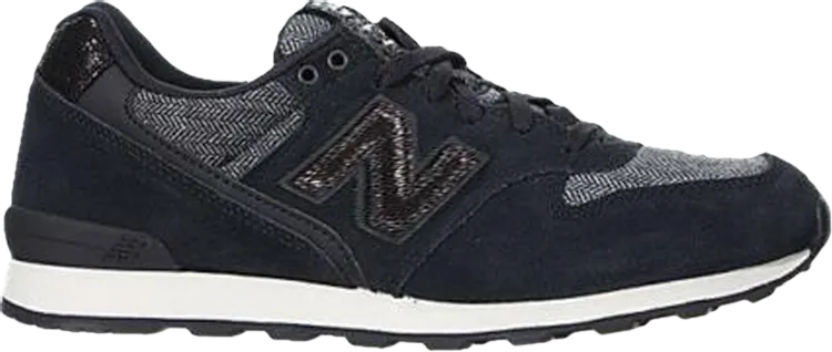 New Balance Wmns 696 'Capsule Collection - Black Gray White' sneakers, black