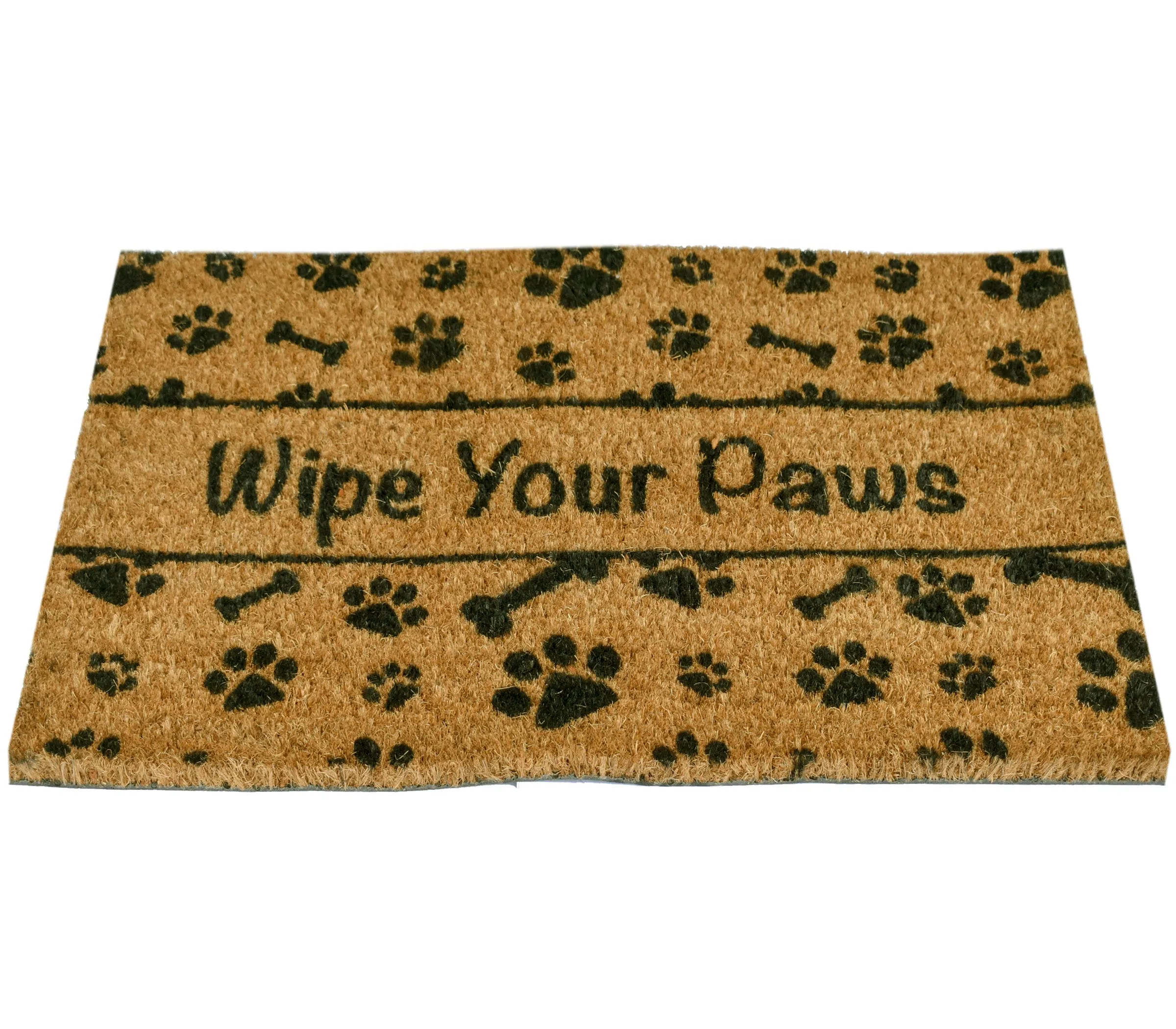 Ninamar Door Mat Wipe Your Paws Natural Coir - 29.5 x 17.5 inch