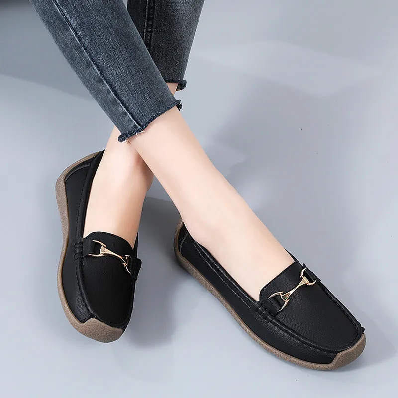 Owlkay Flat Fashion Comfortable Breathable Stride Harmony Loafers