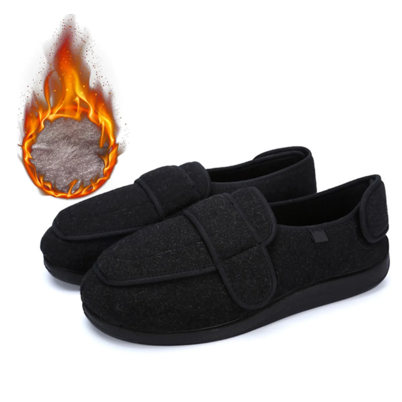 Owlkay Wide Diabetic Shoes For Swollen Feet - NW6007W