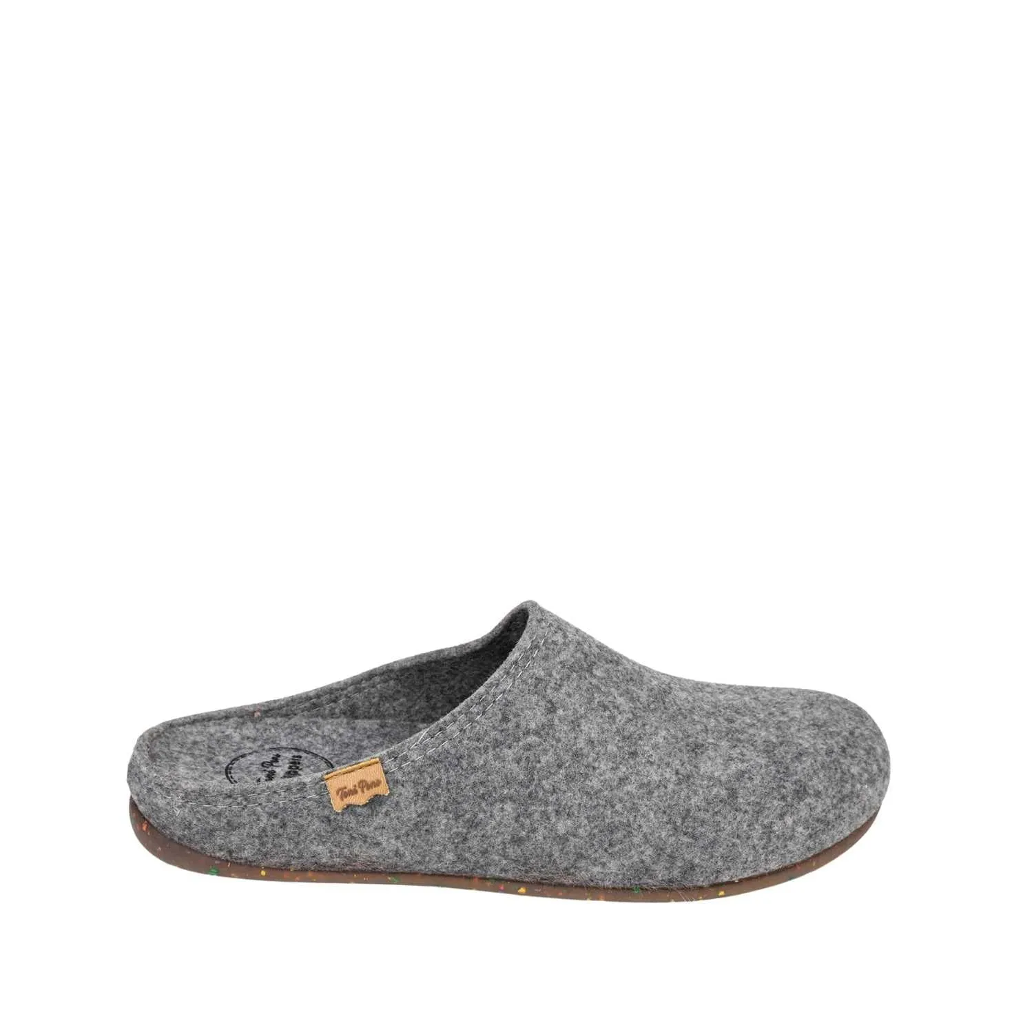 Plain Felt Slippers for Men - Neo-FR