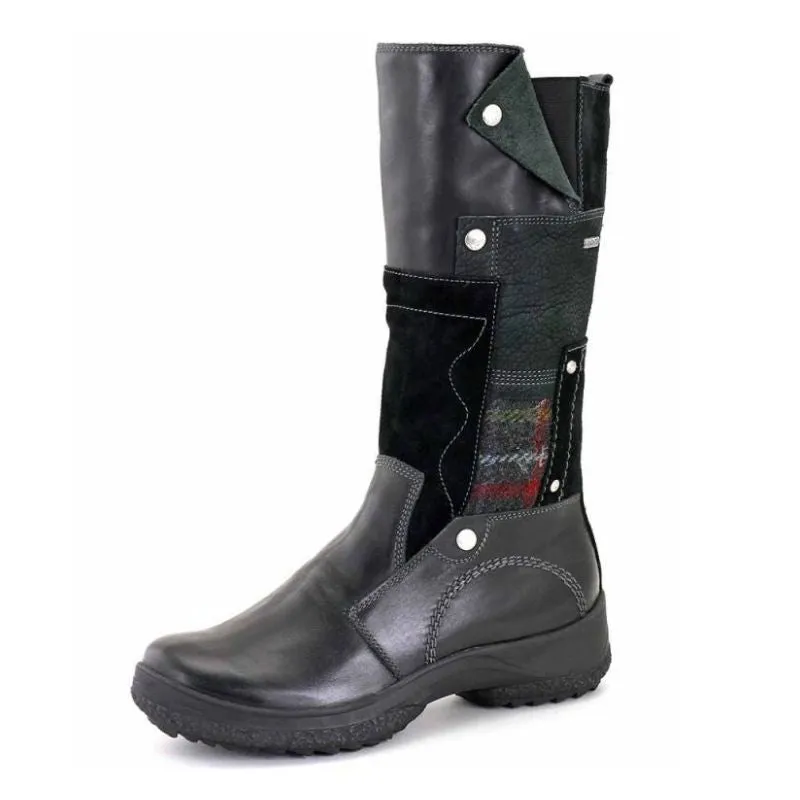 Romika Spike L 191 Black Women's High Boots