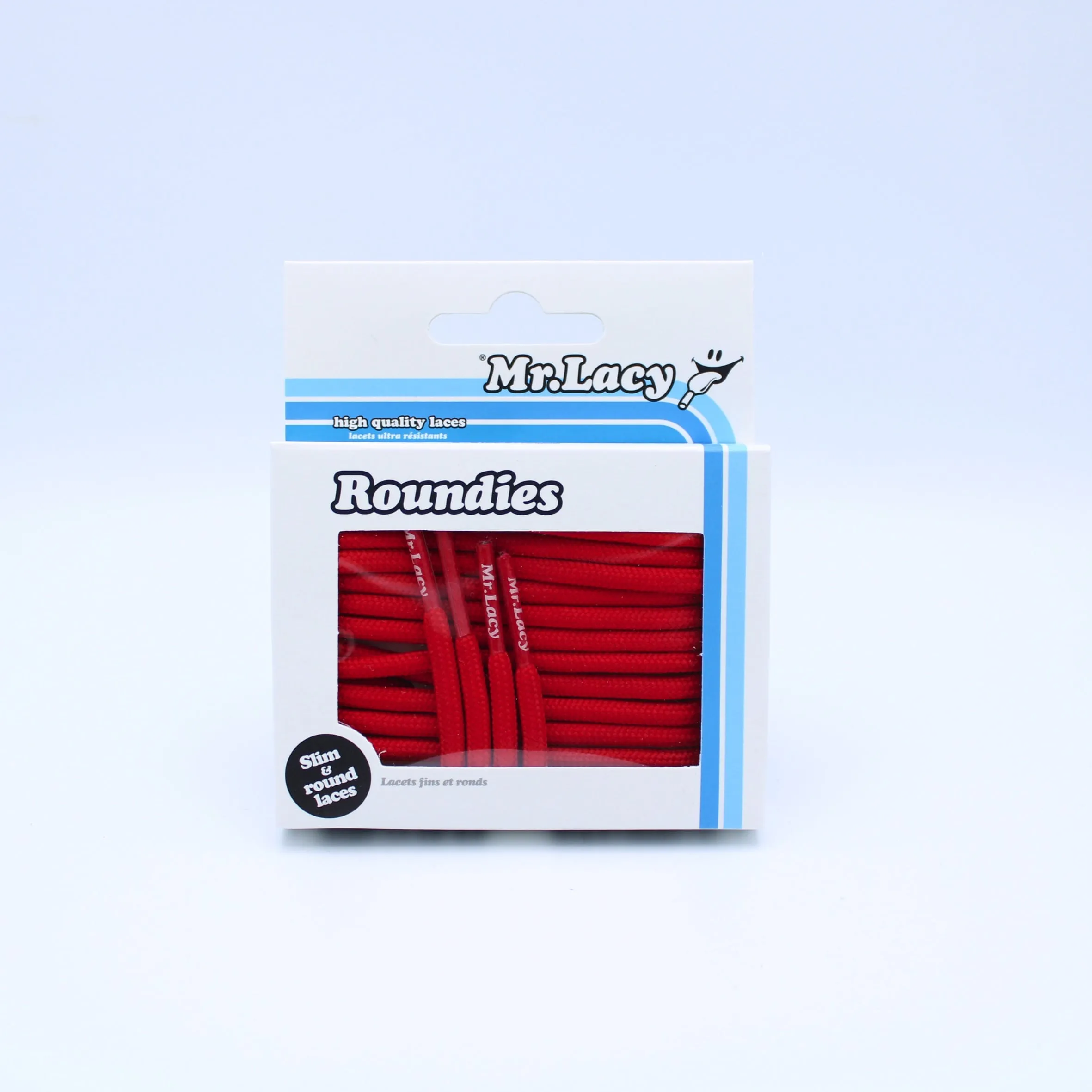 Roundies Shoelaces · Red