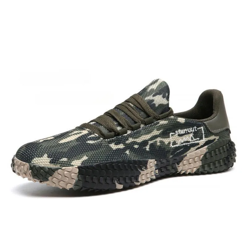 Running Shoes Camouflage Trainers Unisex Sport Shoes Men Breathable Soft Sneakers