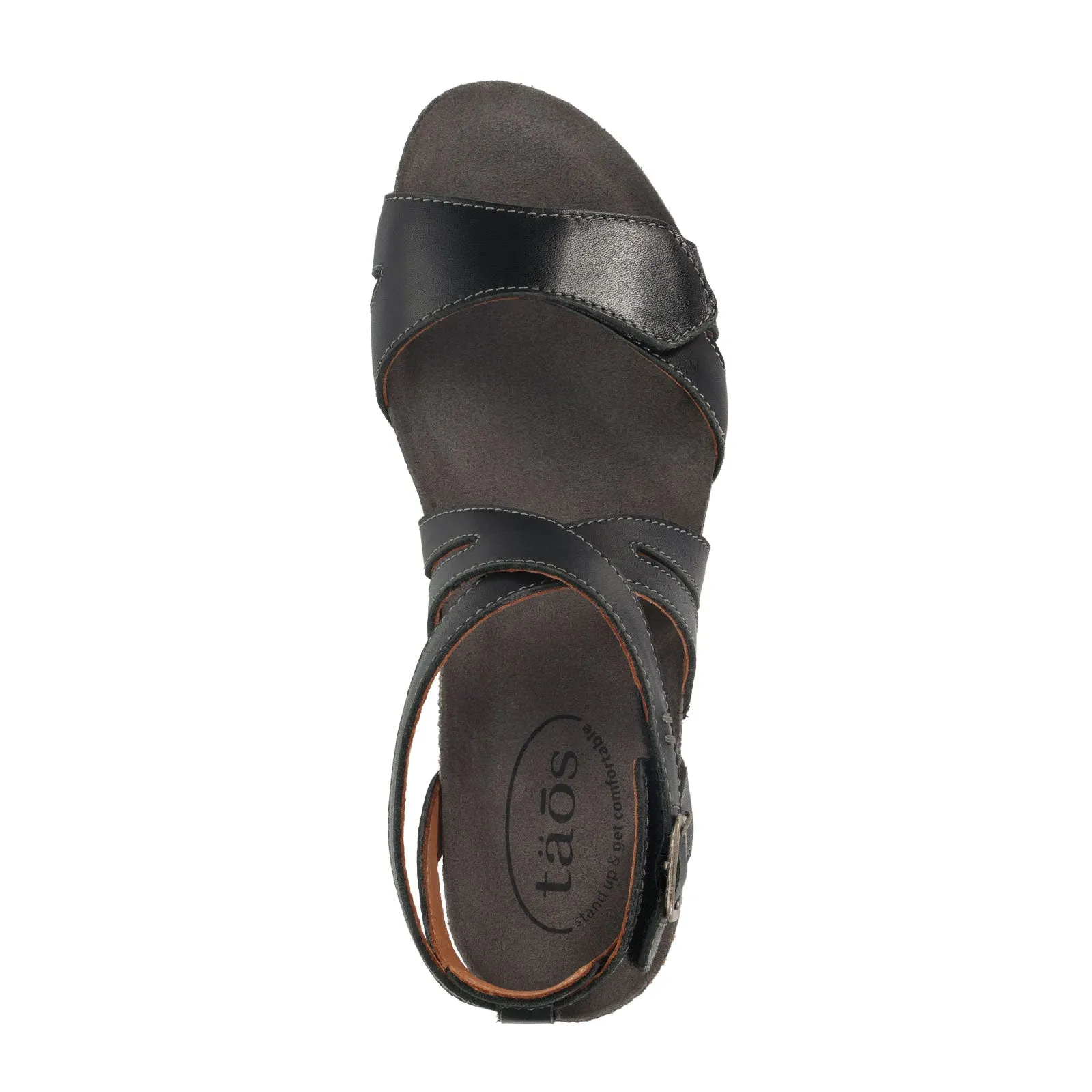 Taos Xcellent Wedge Sandal (Women) - Black