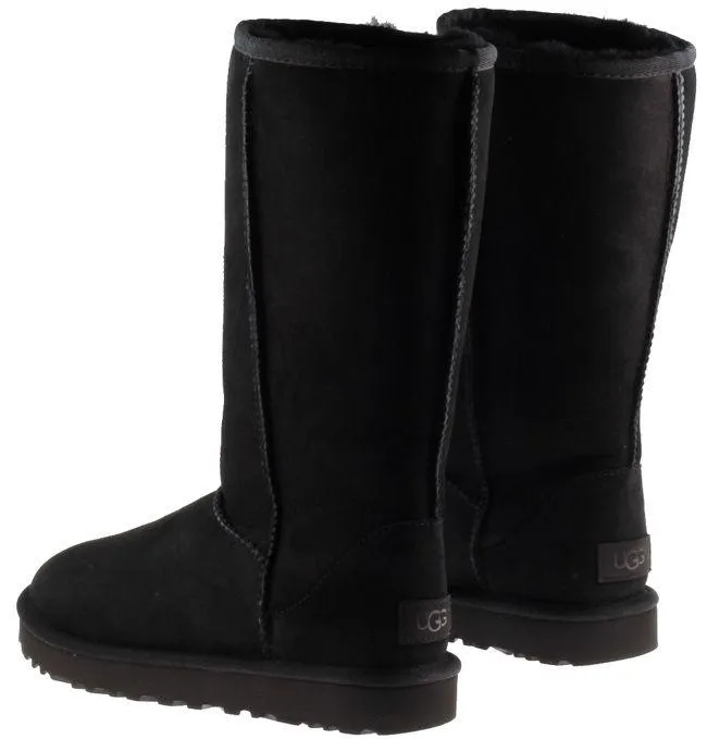 Womens Classic Tall II Black Ugg Boots - Stylish and Comfortable Winter Footwear