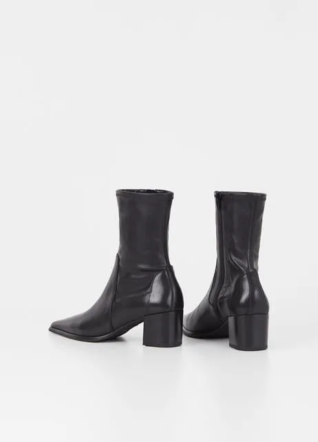 VAGABOND GISELLE STRETCH BLACK BOOTIES