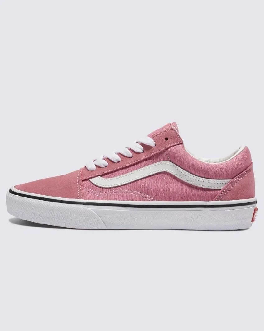 VANS MEN'S OLD SKOOL PINK SNEAKER SHOES