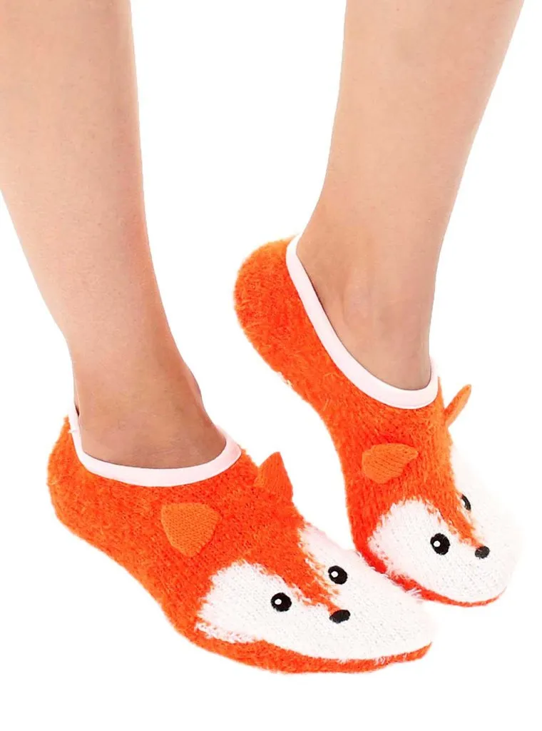 ZZNB_Fuzzy Fox Slippers